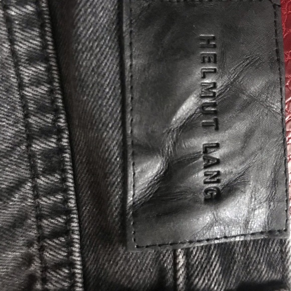New Black Gray Jeans Helmut Lang Mr. 87 Jeans Black Coal Wash $275 Gift Ideas - Picture 5 of 7